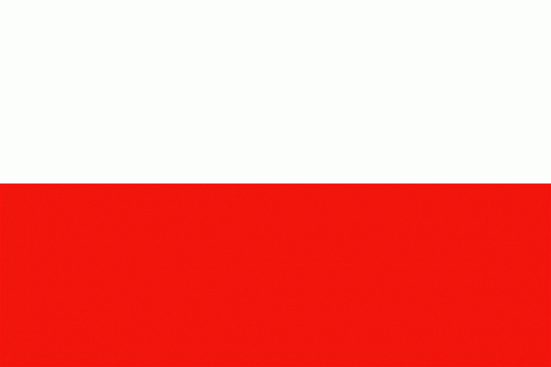 Vlajka Polsko 1100