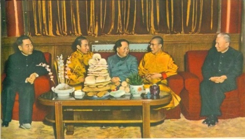 Mao Zedong, Dalai Lama And Panchen Lama