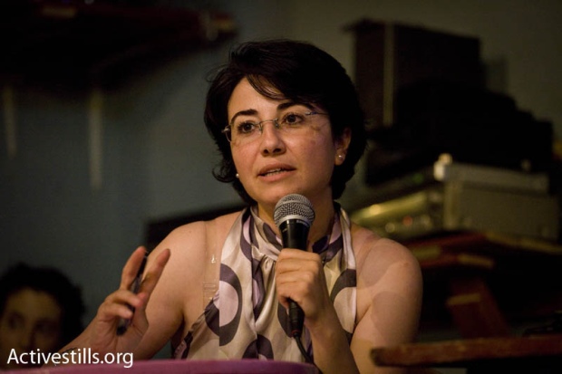 MK Hanin Zoabi (photo: Oren Ziv/ Activestills.org)